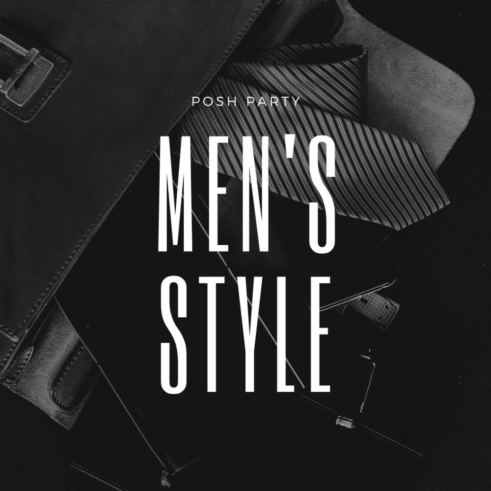 Men's Style Posh Party